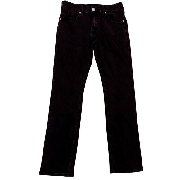 True Religion Men's Ricky Relaxed Straight Black Jeans Sz 31x33 Imperfection - Picture 1 of 7